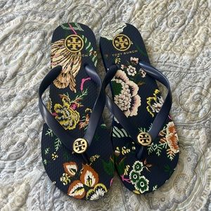 Tory Burch Flip Flops Size 10
